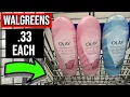 Walgreens 33 OLAY BODY WASH until JAN 10 RUN