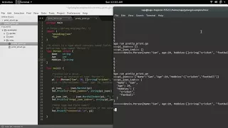 Go Golang json Marshal returns when struct field start with lowercase