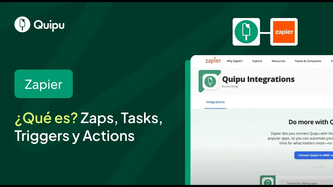 👉 ¿Qué es Zapier? ⎮ Zaps, Tasks, Triggers y Actions
