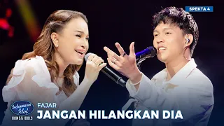 fajar noor jangan hilangkan dia rossa spektakuler show 4 indonesian idol 2025