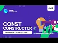 Const constructor in Dart Dart const constructor Dart Tutorial