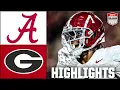 Alabama Crimson Tide vs Georgia Bulldogs Full Game Highlights ESPN College Football