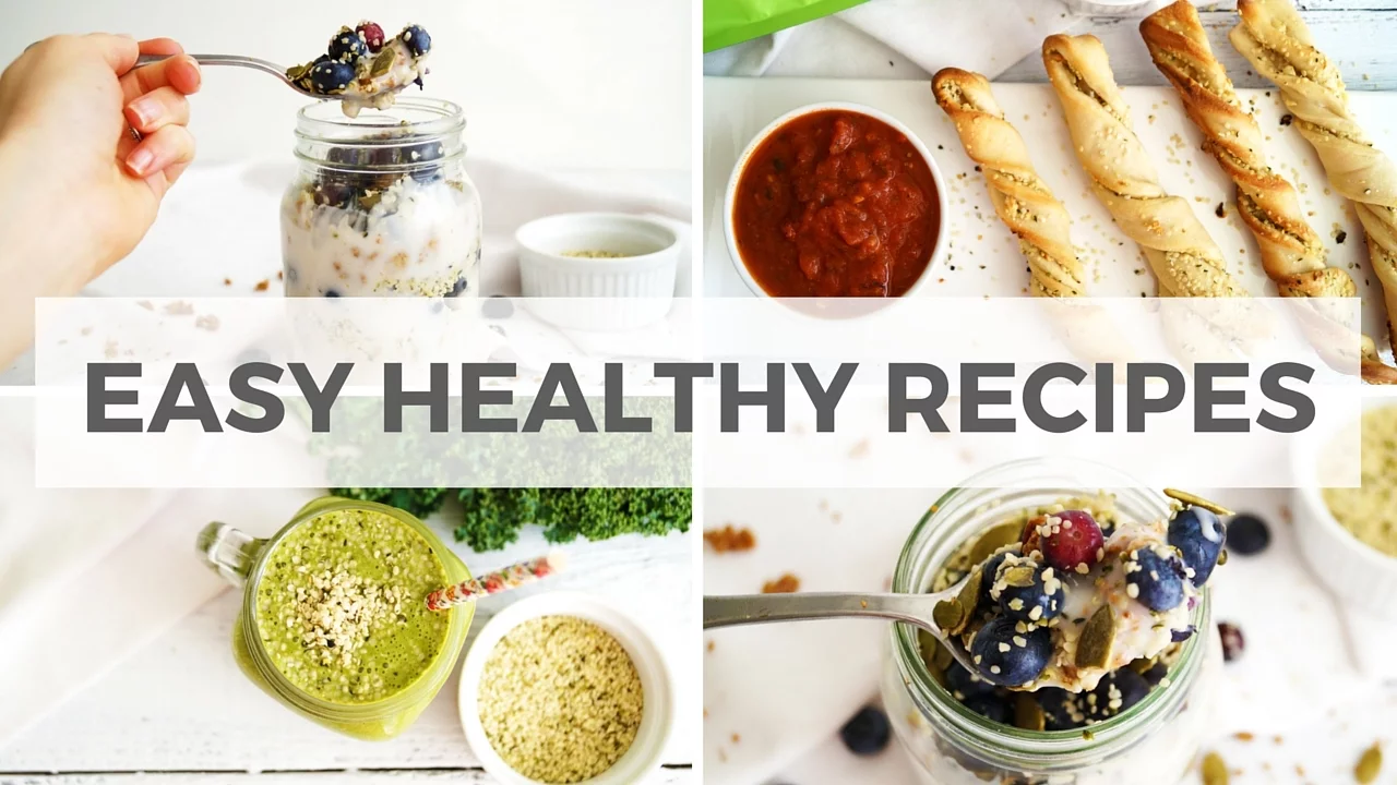 3 Quick & Healthy Recipes With Hemp Hearts   Breakfast, Lunch, Snack   Healthy Grocery Girl