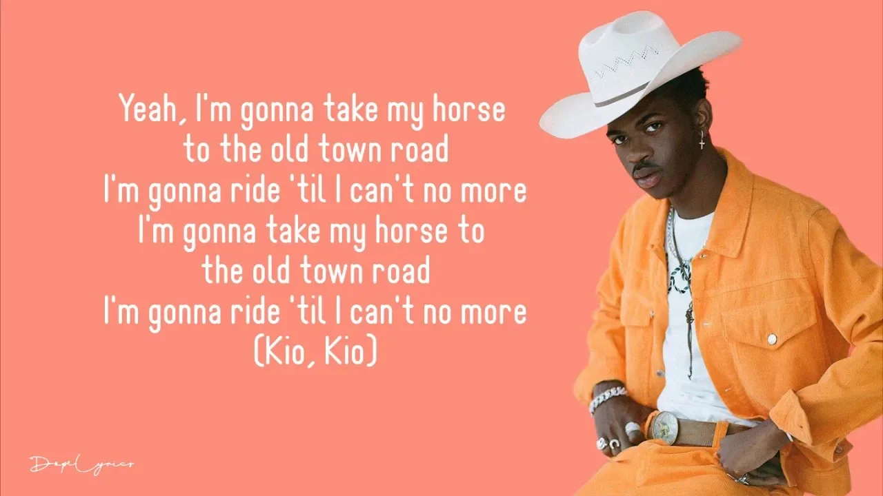 Old town road lil nas x песня. Old Town Road Лирикс. Old Town Road текст. Old Town Road Lil nas x текст. Take my Horse текст.