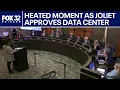 Heated moments in Joliet City Council meeting as data center approved