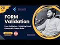 20 - Form Validation in Flutter