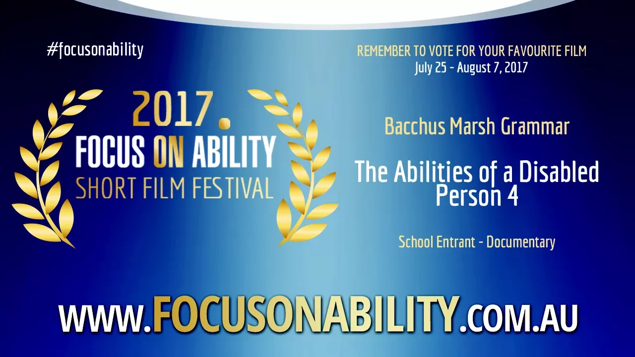 The Abilities of a Disabled Person 4 (2017) — film still