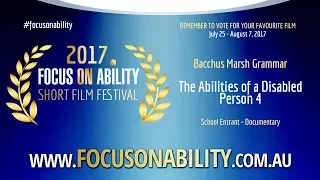 The Abilities of a Disabled Person 4 film thumbnail
