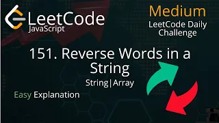 151 Reverse Words in a String - LeetCode