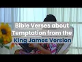 Bible Verses About Temptation - King James Version KJV