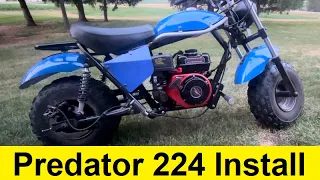 Predator 224 Install and Race