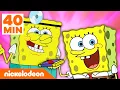 Download Lagu SpongeBob | 40 min lang de grappigste banen van SpongeBob | Nickelodeon Nederlands