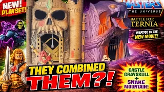 masters of the universe they combined them battle for eternia playset revealed