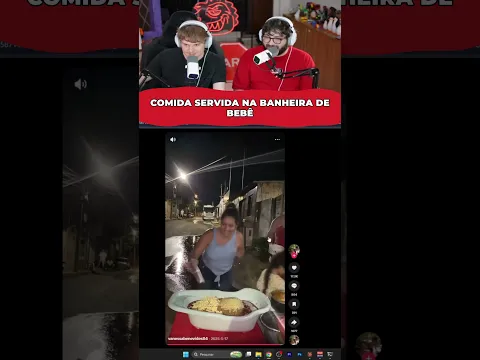 comida servida na banheira de bebe
