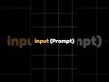 How to Take User Input in Python Explained in 30 Seconds