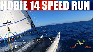Hobie 14 Speed run tutorial multi cam with commentary