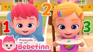 Apprenons les chiffres et les premiers mots 🔢 | +Comptines | Bebefinn Français 👶 Chansons Bébés