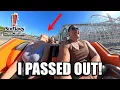 I PASSED OUT Riding the BEST ROLLER COASTERS at Six Flags MAGIC MOUNTAIN