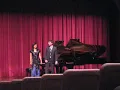 The Swan by Saint-Saens (arr. by Greg Anderson) and Variations on a Theme by Paganini by Lutoslawski