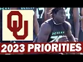 Recruiting Priorities for Oklahoma s 2023 Class