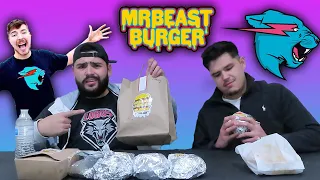 Trying Out The MrBeast Burger