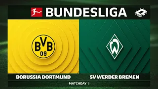 Borussia Dortmund vs. SV Werder Bremen | Matchday 5 - Bundesliga 2026/27