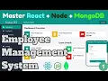 MERN Stack Employee Management System - Project Overview File Structure Part 1