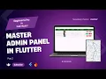 Build a Complete Admin Panel with Flutter Web firebase Step-by-Step Guide Part 2