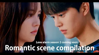  engsub song kang u0026 kim so hyun romantic and kiss scene compilation love alarm