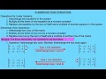 Elementary Row Operations