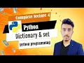 to use dictionary in python in Urdu Hindi to use set in python to used Methods