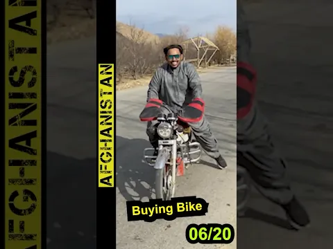 Buying a bike in Afghansitan #countingmilestoafghanistan