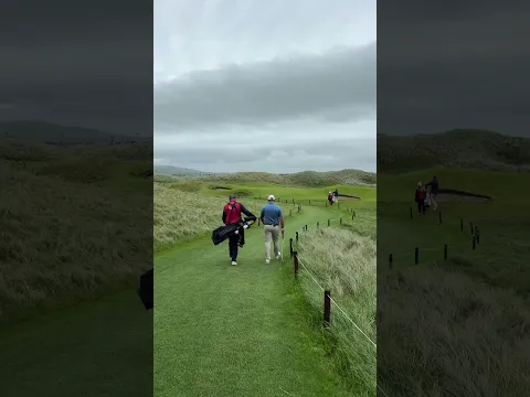 Irish Links Course, Walking to Green with a Putter... Best Walk in Golf? ๐ฎ๐ช