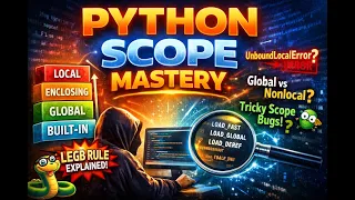 Python Scope Mastery LEGB Rule Explained Real Pitfalls Pros Know