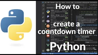 How to Create a Countdown Timer in Python Beginner Python Project
