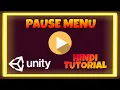 Unity Tutorial How to Make a Pause Menu in Unity Game Development tutorial
