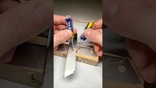 How To Weld Thin Sheet Metal 0 5mm With Two Batteries 