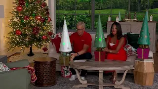 Kringle Express 38 Oversize Lit Decorative Tree with Presents on QVC
