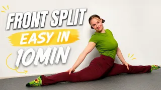 BEST WAY TO GET FRONT SPLIT EASY🔥