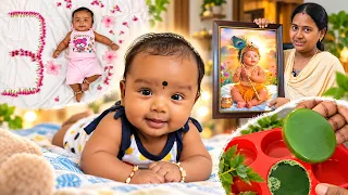 குழந்தைக்கு 3rd Month Photoshoot 😍 | வீட்டிலேயே Soap Ready பண்ணோம் | எதிர்பாராத Gifts 🎁