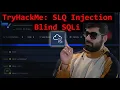 TryHackMe Blind SQL Injection Live stream