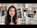 UPGRADE YOUR CLOSET elevate your style wardrobe organization how to find flattering clothes