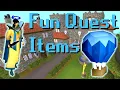 OSRS Fun Cosmetic Quest Items Obtainable AFTER Quests