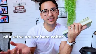 30 dias sem instagram, meu plano contra o trabalho CLT, livros que tô lendo  - update vlog