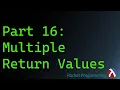 Racket Programming Part 16 Multiple Return Values