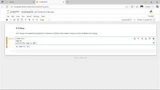 10 Python Syntax F String Hausa Version