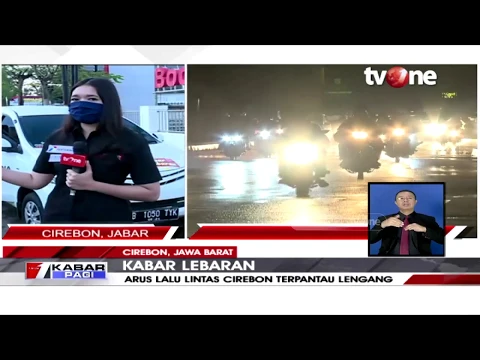 H+1 Idul Fitri Jalur Arteri Cirebon Lengang | Kabar Lebaran tvOne