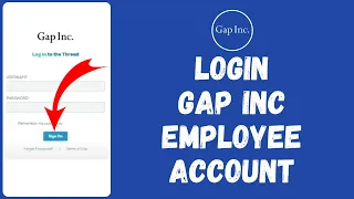 How to Login to Gap Inc Employee Account