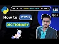 How to Update Dictionary in Python Python Full Course in Hindi Python Tutorials