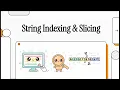 Python String Indexing Slicing AND Booleans